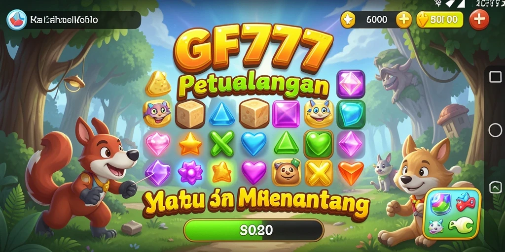 Tampilan gameplay seru dan menantang di GF777.