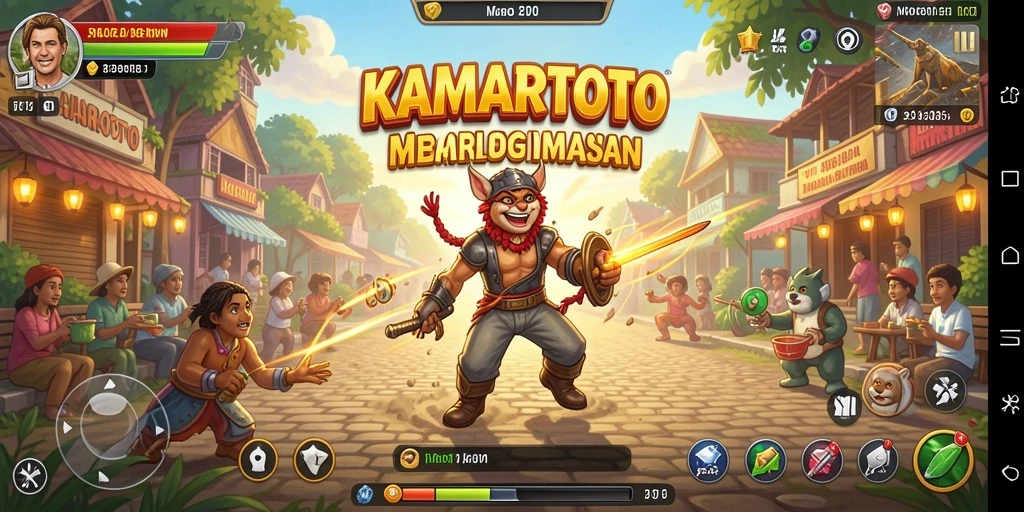 Tampilan gameplay KAMARTOTO yang menarik dan interaktif.