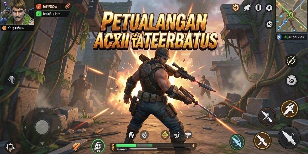 Tangkapan layar MPOID menampilkan aksi cepat dan mendebarkan dari permainan.