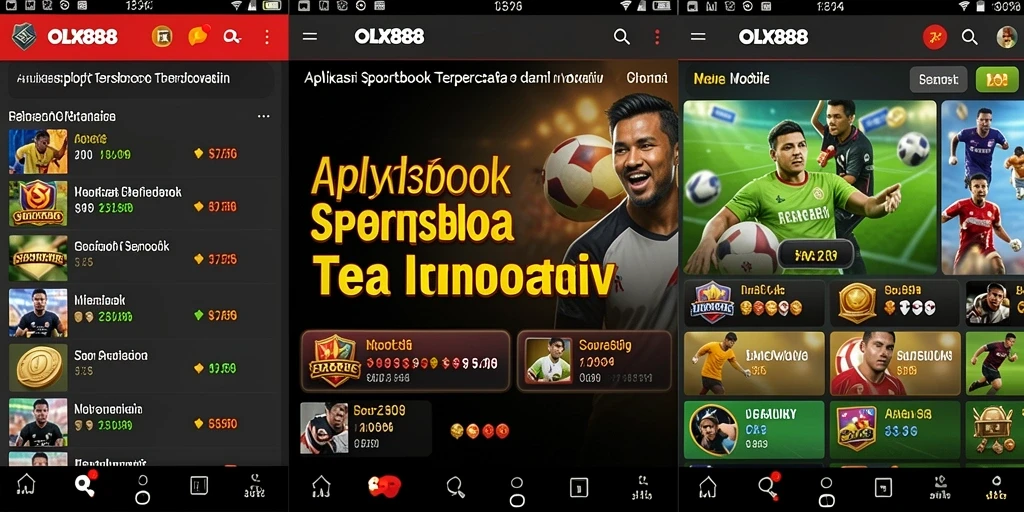 Tampilan menarik dari gameplay Sportsbook di OLX888.