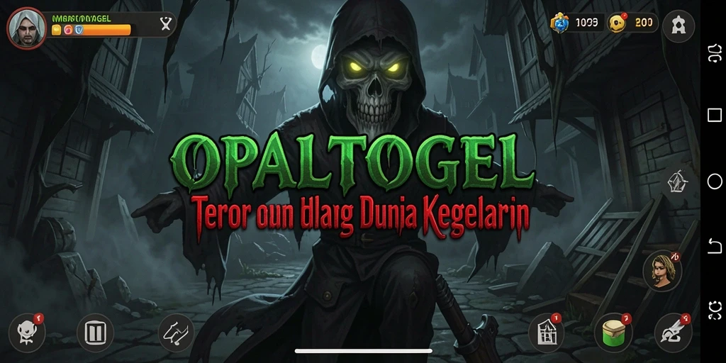 Tampilan gameplay menakutkan dari OPALTOGEL yang membuat jantung berdebar.