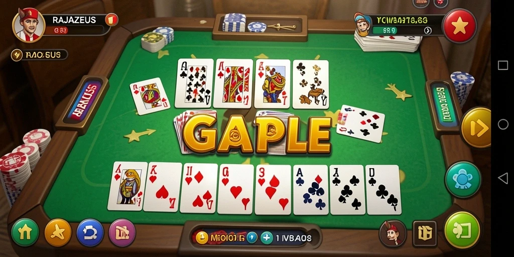 Tampilan gameplay RAJAZEUS yang seru dan menarik.